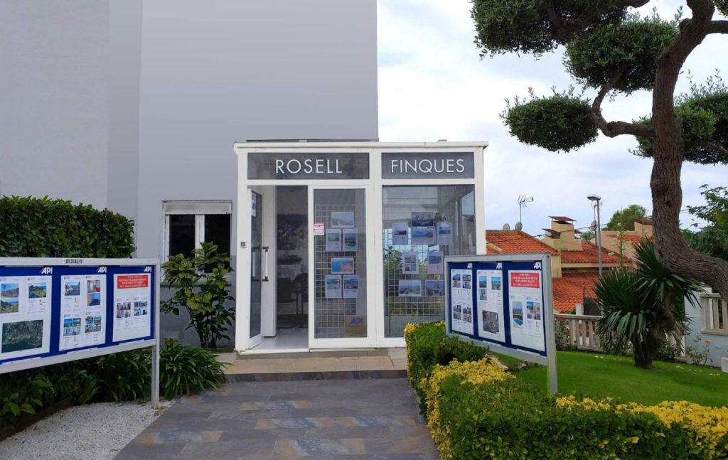 Façana de la immobiliària