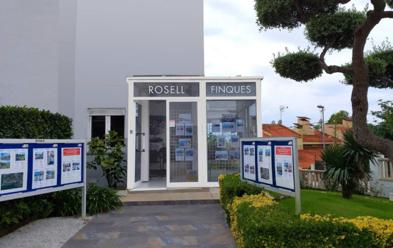 Façana de la immobiliària